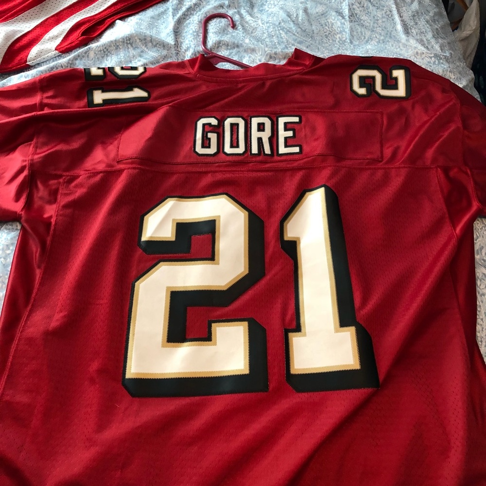 Frank Gore San Francisco 49er’s jersey